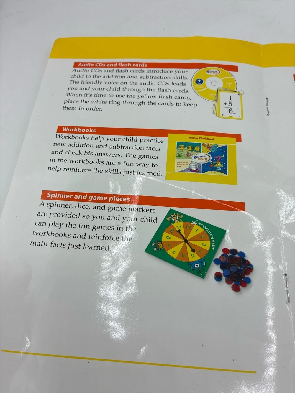 Hooked on Math Kids Addition and Subtraction Learning Game - CD, Workbook & more